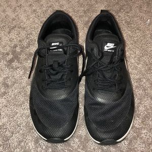 Black Nike sneakers